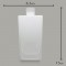 Frasco Square Branco Degradê 350ml