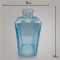 Frasco Square Azul Bebê 250ml