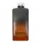 Frasco Square Preto Fosco Com Rosê 250ml
