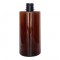 FRASCO PET CIL RETO 500 ML R 28/410 AMBAR