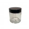 POTE COSMETICO FT 100 GRS C TP PLASTICA PRETA - PECA