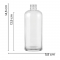 FRASCO CILINDRICO 250 ML 24/410 PRETO FOSCO - PECA