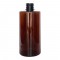 FRASCO PET CIL RETO 500 ML R 28/410 AMBAR